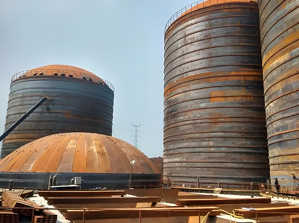 宽城焦粉钢板仓